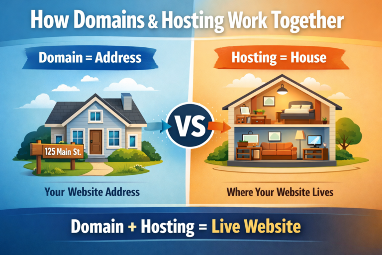 How Domains and Hosting Work Together